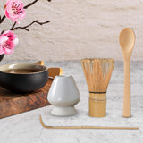 Maxbell Japanese Matcha Tea Set Exquisite Workmanship for Office Friends Gifts White