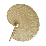 Maxbell Hand-Woven Hand Fan Bohemian Handheld for Summer Wall Decor Adults Kids