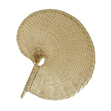 Maxbell Hand-Woven Hand Fan Bohemian Handheld for Summer Wall Decor Adults Kids
