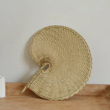 Maxbell Hand-Woven Hand Fan Bohemian Handheld for Summer Wall Decor Adults Kids