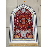 Maxbell Portable Prayer Mat for Men and Women Tapete with Ta Officessel for Home Style B