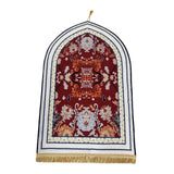 Maxbell Portable Prayer Mat for Men and Women Tapete with Ta Officessel for Home Style B