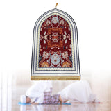 Maxbell Portable Prayer Mat for Men and Women Tapete with Ta Officessel for Home Style B