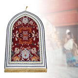 Maxbell Portable Prayer Mat for Men and Women Tapete with Ta Officessel for Home Style B