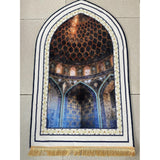 Maxbell Portable Prayer Mat for Men and Women Tapete with Ta Officessel for Home Style C