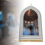 Maxbell Portable Prayer Mat for Men and Women Tapete with Ta Officessel for Home Style C