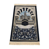 Maxbell Prayer Rug Thick Traditional Eid Ramadan Mat for Kids Men Women Ramadan Gift 80x120cm Building