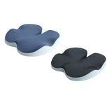 Maxbell Memory Foam Seat Cushion Support Non slip Pad for Office Home Traveling Dark Blue