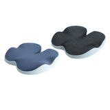 Maxbell Memory Foam Seat Cushion Support Non slip Pad for Office Home Traveling Dark Blue
