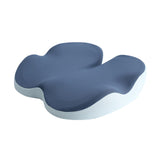 Maxbell Memory Foam Seat Cushion Support Non slip Pad for Office Home Traveling Dark Blue