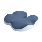Maxbell Memory Foam Seat Cushion Support Non slip Pad for Office Home Traveling Dark Blue