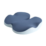 Maxbell Memory Foam Seat Cushion Support Non slip Pad for Office Home Traveling Dark Blue