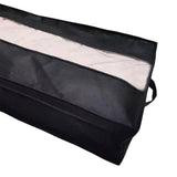 Maxbell Blankets Clothes Comforters Storage Bag See through Front Panel for Clothing Black