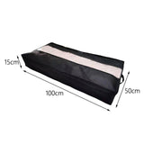 Maxbell Blankets Clothes Comforters Storage Bag See through Front Panel for Clothing Black