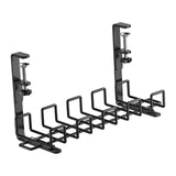 Maxbell No Punch Plug Board Cable Organizer Desk Cord Organizer for Desk Office Home