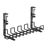 Maxbell No Punch Plug Board Cable Organizer Desk Cord Organizer for Desk Office Home