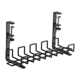 Maxbell No Punch Plug Board Cable Organizer Desk Cord Organizer for Desk Office Home