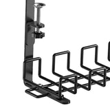 Maxbell No Punch Plug Board Cable Organizer Desk Cord Organizer for Desk Office Home