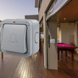 Maxbell Switch Push Button Doorbell Door Access Control for Warehouse Indoor Hallway BE32M