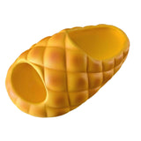 Maxbell Pineapple Bread Slippers Soft Summer Home Shoes for Household Indoor Bedroom ;40-41