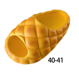 Maxbell Pineapple Bread Slippers Soft Summer Home Shoes for Household Indoor Bedroom ;40-41