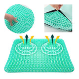 Maxbell Gel Seat Cushion Comfortable Honeycomb Gel Cushion for Home Traveling Cushion With Cover
