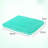 Maxbell Gel Seat Cushion Comfortable Honeycomb Gel Cushion for Home Traveling Cushion With Cover