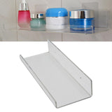 Maxbell Acrylic Floating Wall Shelf Sturdy Clear for Hallway Kitchen Bathroom