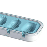 Maxbell Popsicle Mould Cartoon Easy to Clean with Reusable ice rods Ice Cube Maker Blue