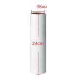 Maxbell Lints Roller Refills Portable Sticky Roller Refills for Cleaning Clothes Sofa 24cm 1pc