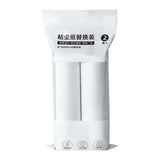 Maxbell Lints Roller Refills Portable Sticky Roller Refills for Cleaning Clothes Sofa 24cm 2pcs
