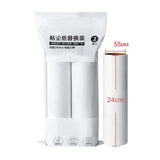 Maxbell Lints Roller Refills Portable Sticky Roller Refills for Cleaning Clothes Sofa 24cm 2pcs