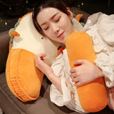 Maxbell Cute Pillow Plush Cute Cartoon Soft Sofa Bed Cushion Home Decoration M Strawberry