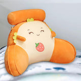 Maxbell Cute Pillow Plush Cute Cartoon Soft Sofa Bed Cushion Home Decoration M Strawberry