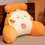 Maxbell Cute Pillow Plush Cute Cartoon Soft Sofa Bed Cushion Home Decoration M Strawberry