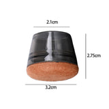 Maxbell Chair Leg Floor Protectors Anti Scratch Chair Leg Covers for Hardwood Floors Black M