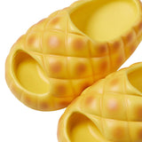 Maxbell Kids Slipper Novelty Cute Summer Home Shoes for Household Bedroom Girls Boys 19cm yellow