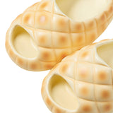 Maxbell Kids Slipper Novelty Cute Summer Home Shoes for Household Bedroom Girls Boys 22cm light yellow