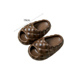 Maxbell Kids Slipper Novelty Cute Summer Home Shoes for Household Bedroom Girls Boys 19cm coffee