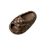 Maxbell Kids Slipper Novelty Cute Summer Home Shoes for Household Bedroom Girls Boys 20cm coffee