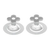 Maxbell 2x Toilet Seat Lifter Lift Tools Bathroom Accessories for Travel Office Home flower