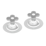 Maxbell 2x Toilet Seat Lifter Lift Tools Bathroom Accessories for Travel Office Home flower