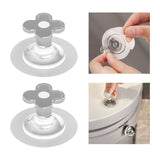 Maxbell 2x Toilet Seat Lifter Lift Tools Bathroom Accessories for Travel Office Home flower