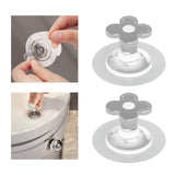 Maxbell 2x Toilet Seat Lifter Lift Tools Bathroom Accessories for Travel Office Home flower