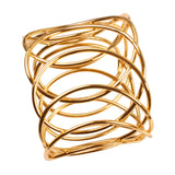 Maxbell 2 Pieces Napkin Holder Rings Decorative for Anniversary Dining Table Banquet