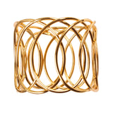 Maxbell 2 Pieces Napkin Holder Rings Decorative for Anniversary Dining Table Banquet