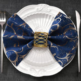 Maxbell 2 Pieces Napkin Holder Rings Decorative for Anniversary Dining Table Banquet