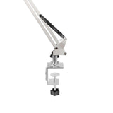 Maxbell Phone/Tablet Holder Mount Adjustable Universal Hands Free Long Arm Clip on 130cm for Bed White