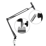 Maxbell Phone/Tablet Holder Mount Adjustable Universal Hands Free Long Arm Clip on 100cm for Bed Black