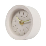 Maxbell Desk Clock Keeping Accurate Time Bedside Clock for Living Room Office Indoor Brown